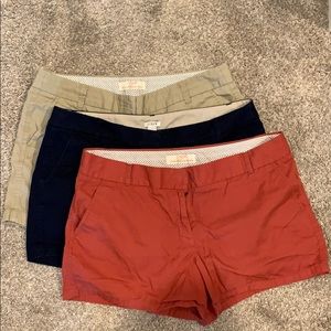 J Crew Chino Shorts Size 14